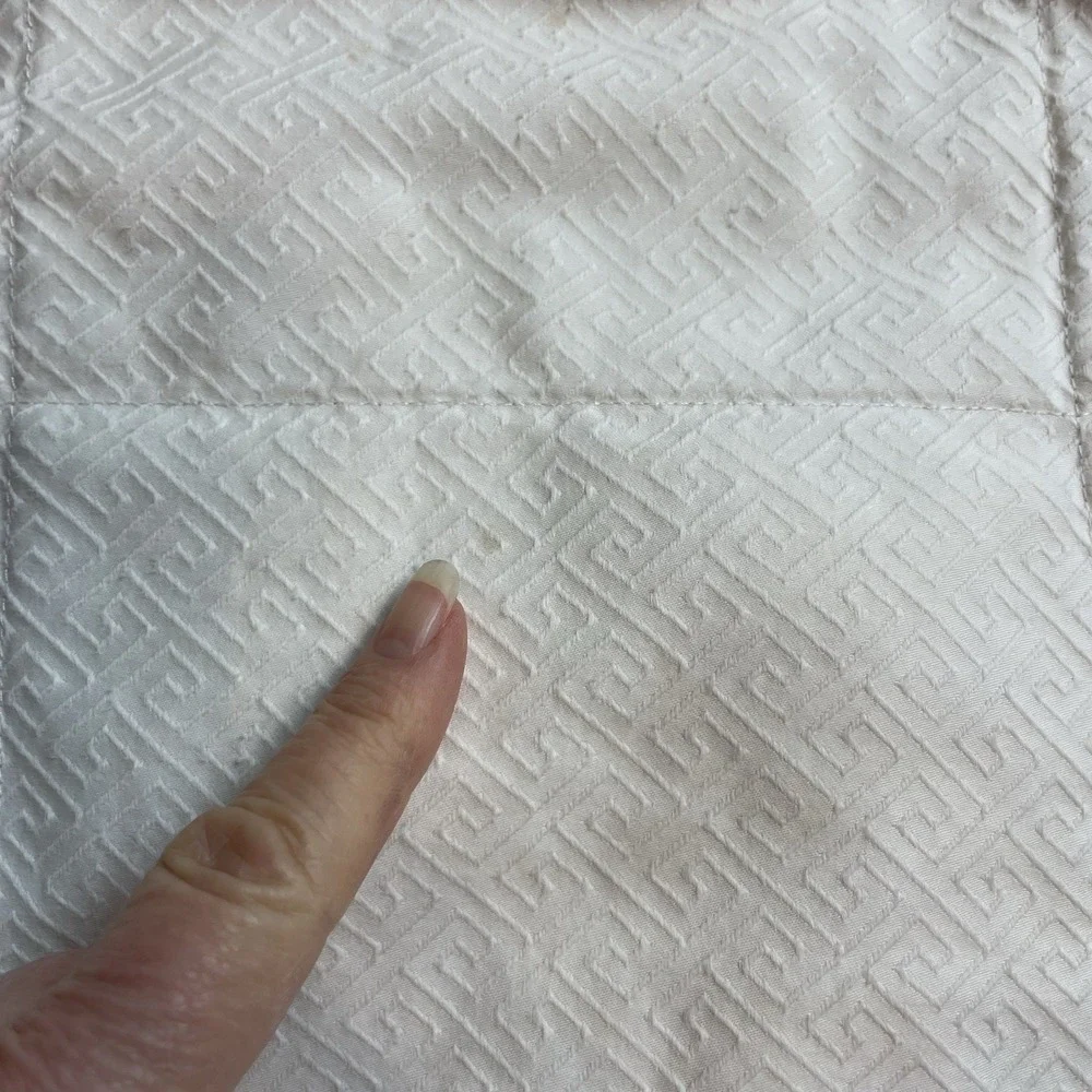 Hotel‎ Collection Hungarian Down Quilted Comforter Full/Queen White Pima Cotton